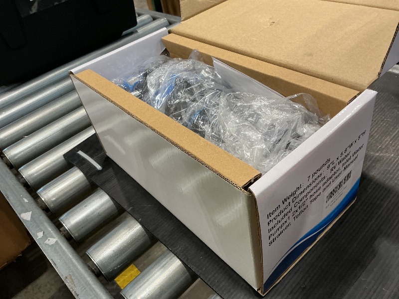 Photo 1 of 12V DC RV Fresh Water Pump Five Chamber Diaphragm 70PSI 7GPM Upflush to 10FT 250W Water Pump Self Priming Transfer Pump with Heavy Duty Pressure Switch for RV Marine Yacht Caravan Camper