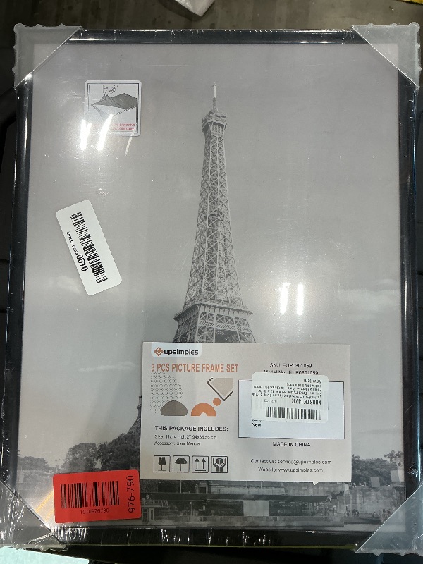 Photo 1 of *Factory Sealed*
upsimples 11x14 Picture Frame Black 3 Pack