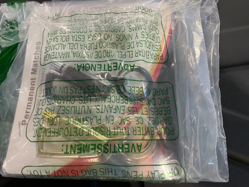 Photo 1 of **UNTESTED**
YUSUD 2 Pack Permanent Match Infinity Lighter with Multitool Keychain Bottle Opener, Reusable Waterproof Match Strike Anywhere, Forever Flint Fire Starter for Outdoor Survival, for Men