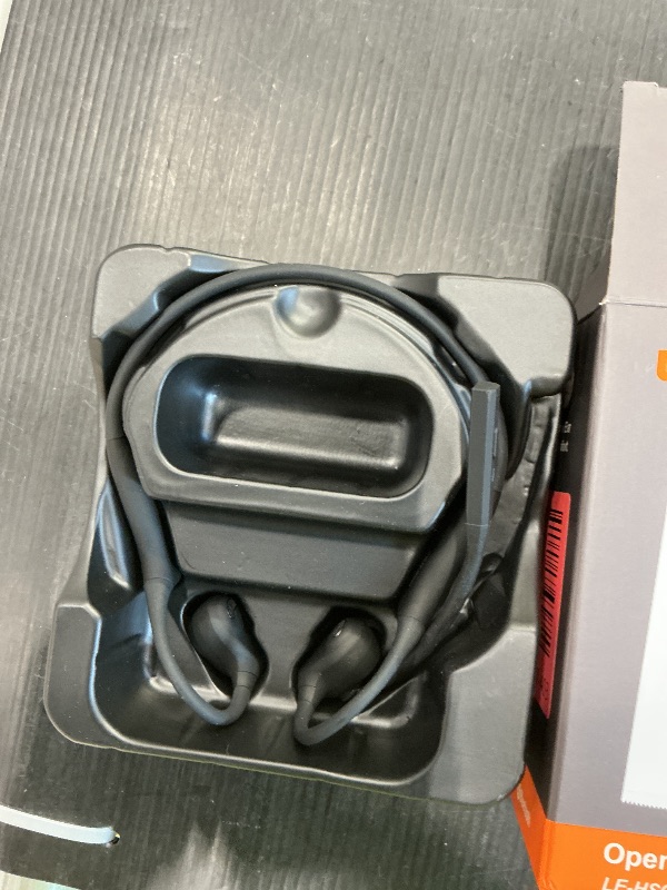 Photo 1 of *Missing Parts*
LEVN Open Ear Headphones with Mic, 29g Bluetooth Headset with Microphone, Bluetooth Headphones with Noise Cancelling Mic, Waterproof Non-slip Wireless Headset with Mic for Work, Workout, Driving, Call