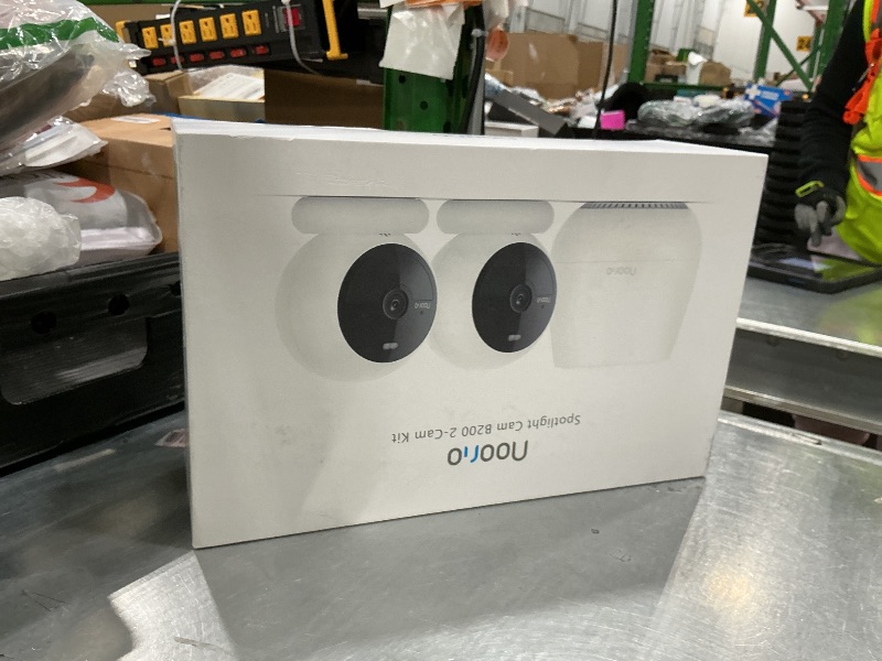 Photo 1 of Noorio B200 2-Cam Kit with Hub, Wireless Security Camera System for Home, Indoor/Outdoor 1080p Cameras, Battery Powered, Motion Activated, Color Night Vision, Compatible with Alexa