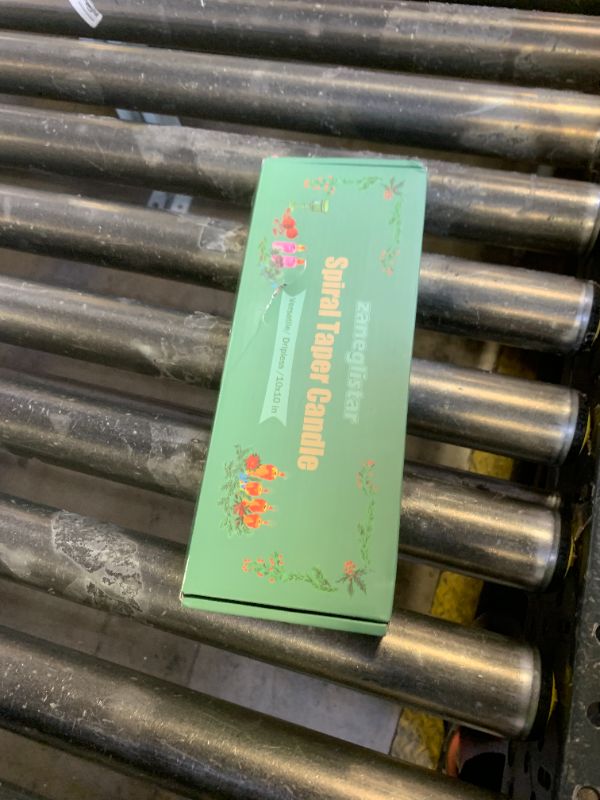 Photo 1 of 10 Inch Pink Spiral Taper Candle Set, 10 Pack Unscented Dripless Candlesticks for Valentines Dinner Baby Shower Party Brithday Wedding and Home Decoration