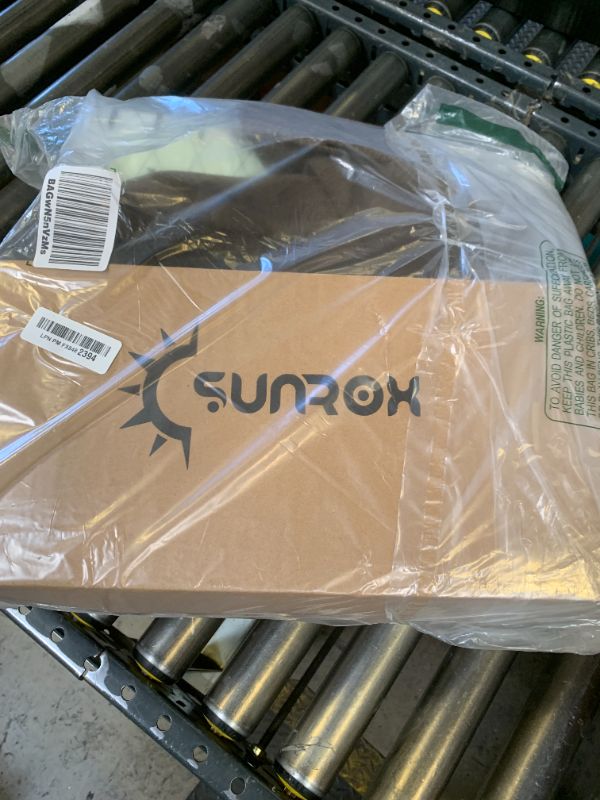 Photo 1 of SUNROX Gel Memory Foam Chair Cushions, FadeShield Water-, Stain-Resistant Durable Reversible Seat Cushion Pads with Ties for Indoor/Outdoor Kitchen Dining Office 17"x16" Set of 4, Heather Chestnut