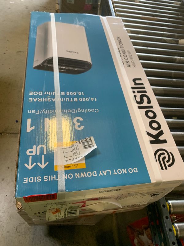 Photo 1 of Portable Air Conditioner 14,000 BTU, 3-in-1 AC Unit with Remote Control, Cools Rooms up to 450 Sq.Ft, Dehumidifier & Fan Modes, Window Kit Included