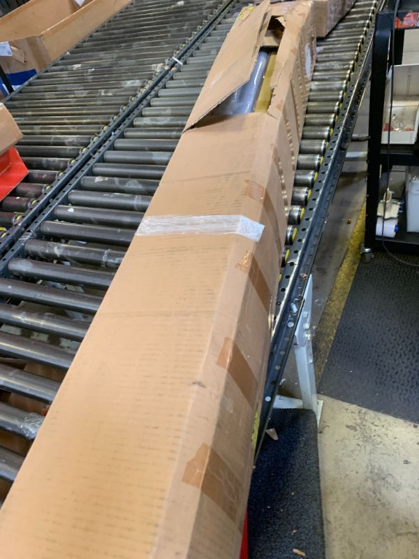 Photo 1 of Embroidered Cadet 10-Panel Double Rail White Panel Track Extendable 120"-218" W x 94" H, Panel Width 23.5"