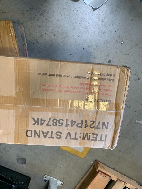 Photo 1 of LIVING ROOM TV STAND BOX