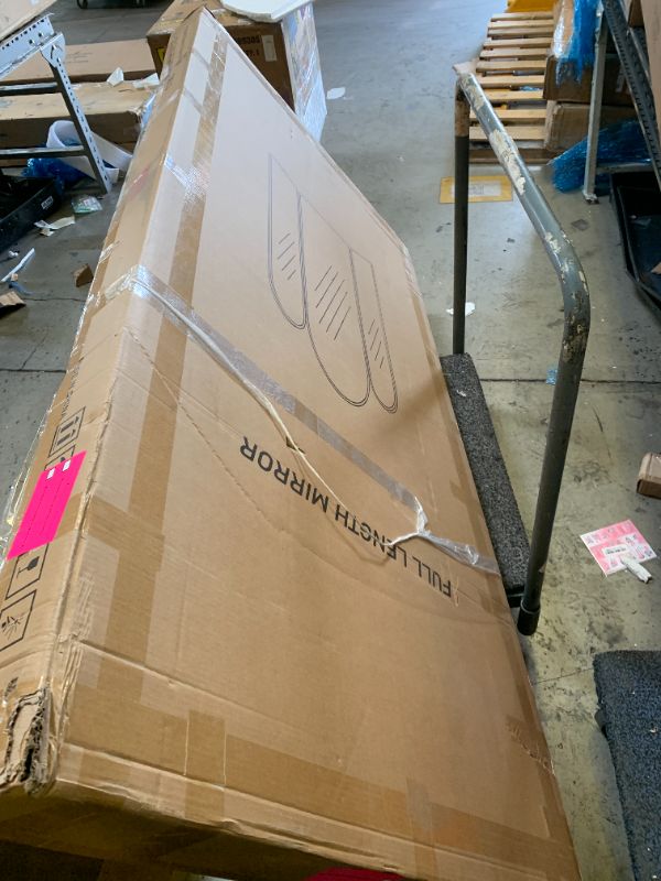 Photo 1 of Tmtourh 3 Way Arched Full Length Mirror Free Standing, 71"x 67" Large Modern Trifold Mirror, 3-in-1 Detachable Panel Tempered Glass & Metal Frame, for Dressing Room, Bridal Shop,Clothing Store (Gold)