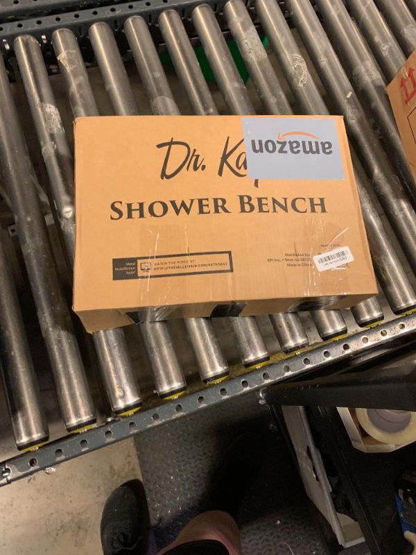 Photo 1 of Dr. Kay's Adjustable shower Chair for inside shower with Unique Heavy Duty Crossbar Supports, Shower Stool for the inside tub, Bath stool, adjustable shower chair for the elderly and disabled, 500 lbs