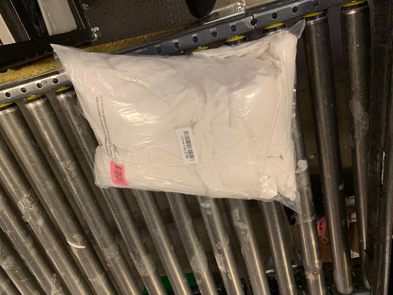 Photo 1 of MooMee Bedding Sheet Set 100% Washed Cotton Linen Like Textured Breathable Durable Soft Comfy (Solid Off White, King)