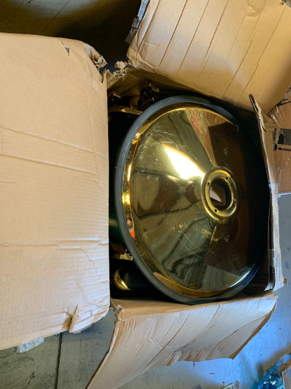 Photo 1 of GOLD BARBER CHAIR