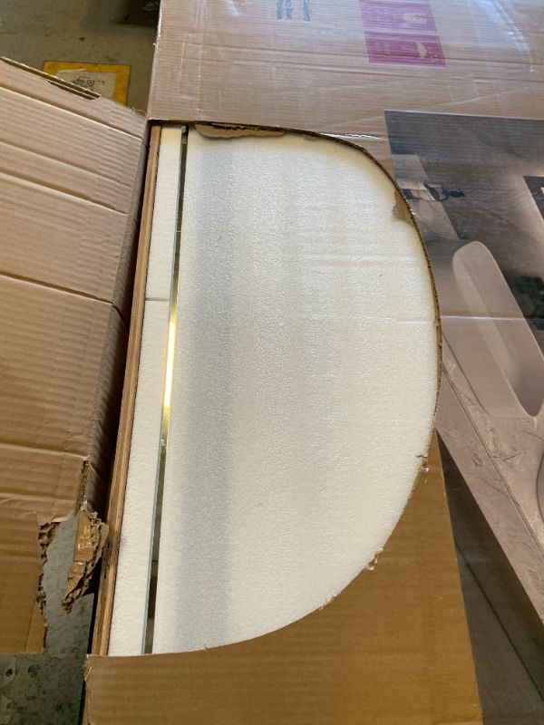 Photo 1 of ISKM 96'' x 36'' LED Mirror for Bathroom Lighted Vanity Mirror for Wall Front Lights + Backlit LED Bathroom Mirror Anti-Fog Tempered Glass ETL Listed