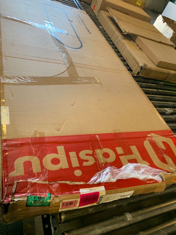 Photo 1 of Hasipu 79" X 36" Full Length Mirror with Lights, White Frame Arch Led Mirror Full Length and 3 Colors Temperatures & Brightness Adjustable,Light Up Mirror Full Body for Bedroom Cloakroom Living Room