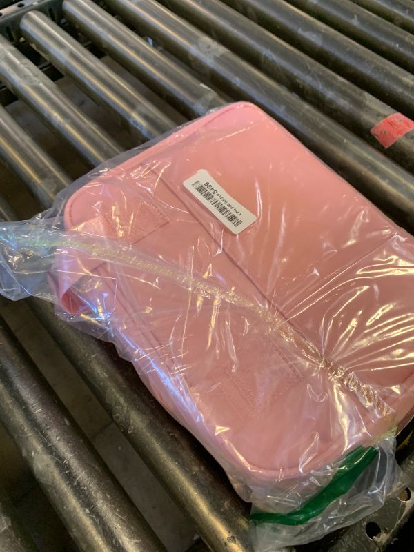 Photo 1 of PIIOSER Breastmilk Cooler Travel Bag with Ice Pack, Compatible with Wearable Breast Pumps & Accessories - Portable Hands Free Breast Pump Carrying Case for Nursing & Working Moms, Pink