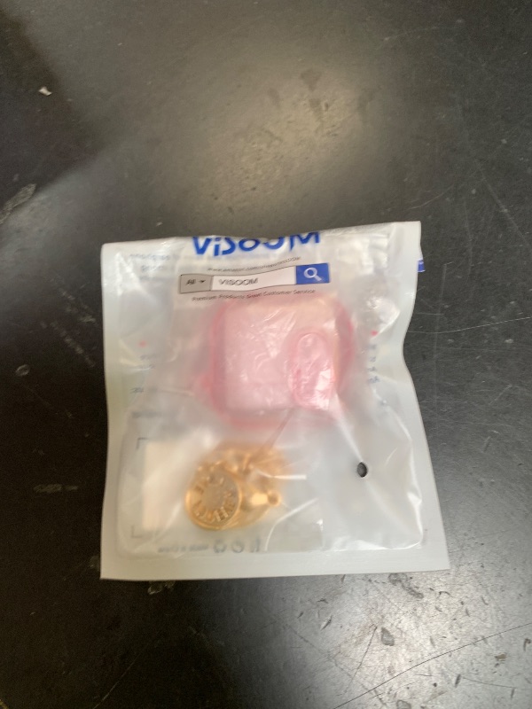 Photo 1 of (with Safety Lock) Clear Case Compatible with Cute Apple Airpods 4 Cases 2024 Women, VISOOM Soft TPU Transparency Air pods 4 Gen Cases iPods 4 Earbuds Case Girl Bling Keychain for Airpod iPod 4th Gen