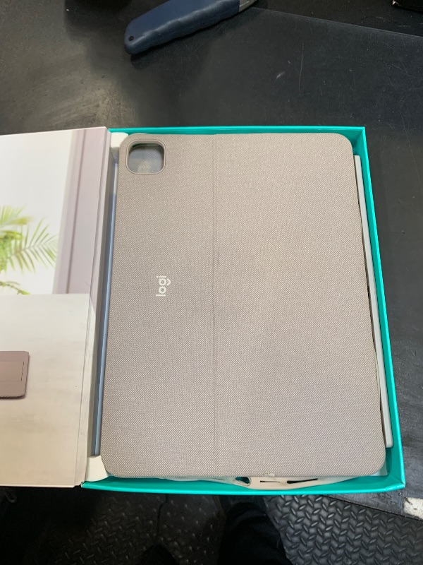 Photo 1 of Logitech Combo Touch iPad Pro 11-inch (1st, 2nd, 3rd, 4th gen - 2018, 2020, 2021, 2022) Keyboard Case - Detachable Backlit Keyboard, Click-Anywhere Trackpad - Sand; USA Layout