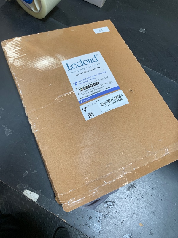 Photo 1 of Lecloud Charcoal Grey Sheer Curtains 84 Inches Long 2 Panels, Voile Airy Light Filtering Curtains for Living Room Bedroom, Dual Rod Pocket Sheer Window Treatments Drapes, Each Panel 40" W x 84" L