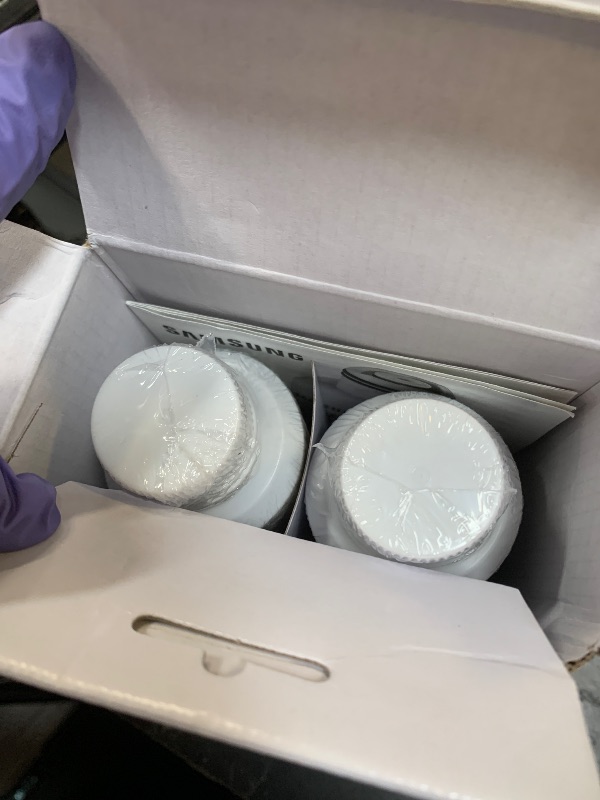 Photo 1 of Samsung HAF-CIN-2P/EXP Genuine Refrigerator Water Filter, Reduces 99% of Harmful Contaminants for Clean, Clear Drinking Water, 6-Month Life, Easy Install, Pack of 2