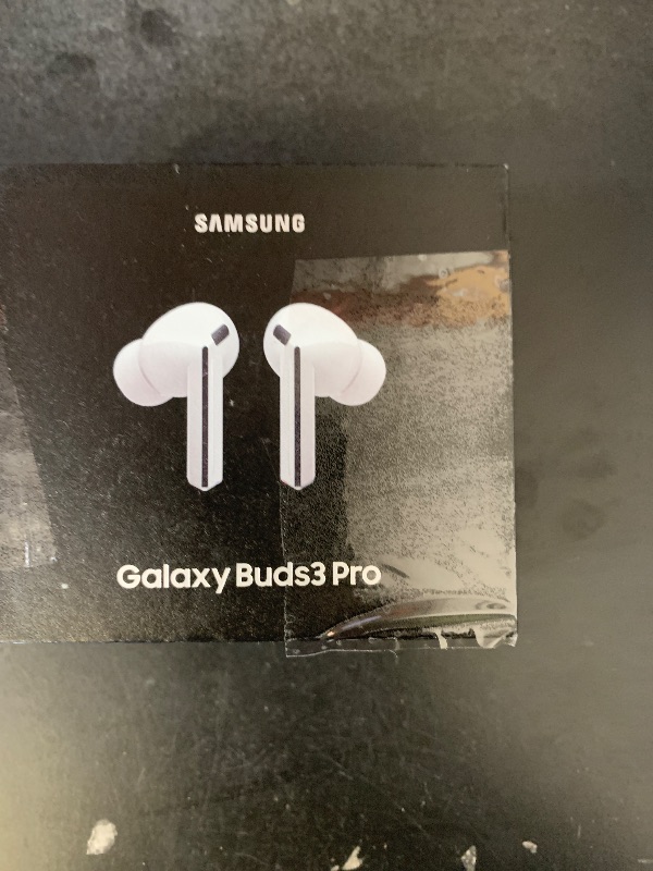 Photo 1 of Samsung Galaxy Buds 3 Pro AI True Wireless Bluetooth Earbuds, Noise Cancelling, Sound Optimization, Redesigned Comfort Fit, White [US Version, Amazon Exclusive, 2Yr Warranty]