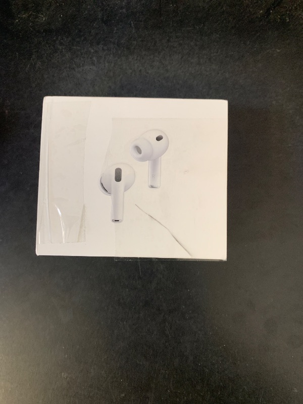 Photo 1 of Apple AirPods Pro 3 Wireless Earbuds, Active Noise Cancellation, Live Translation, Heart Rate Sensing, Hearing Aid Feature, Bluetooth Headphones, Spatial Audio, High-Fidelity Sound, USB-C Charging