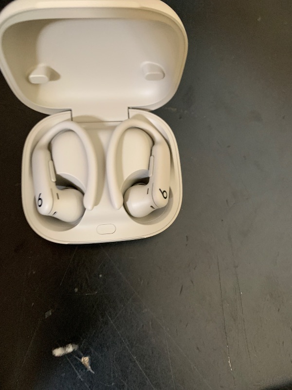 Photo 1 of Beats Powerbeats Pro 2 - Wireless Noise Cancelling Workout Earbuds with Secure- Fit Earhooks, Up to 45-Hour Battery with Charging Case, Sweat & Water Resistant, Heart Rate Monitoring - Quick Sand