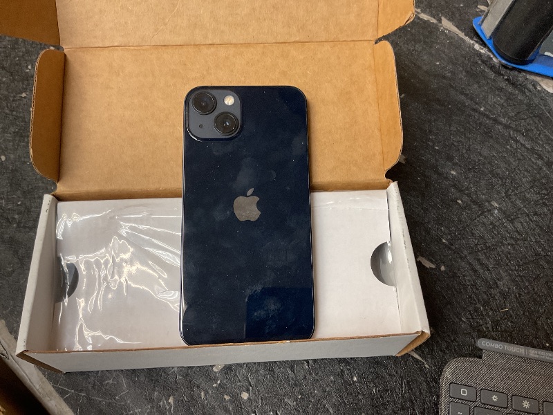 Photo 1 of Apple iPhone 13, 128GB, Midnight - Unlocked (Renewed)