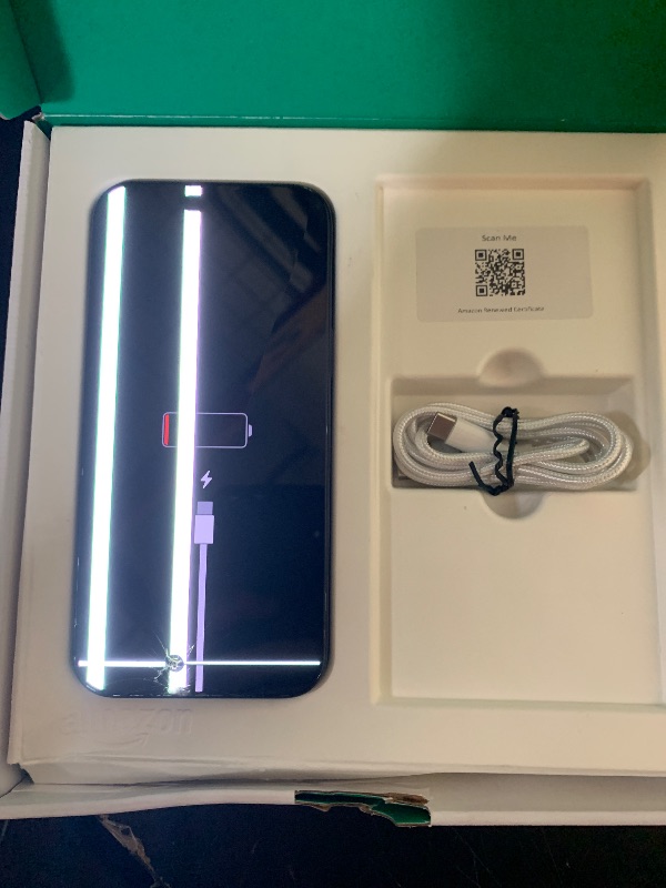 Photo 1 of Apple iPhone (Renewed Premium) 16 Pro Max, US Version, 512GB, Black Titanium - Unlocked - PARTS ONLY!! SCREEN NEEDS REPLACED