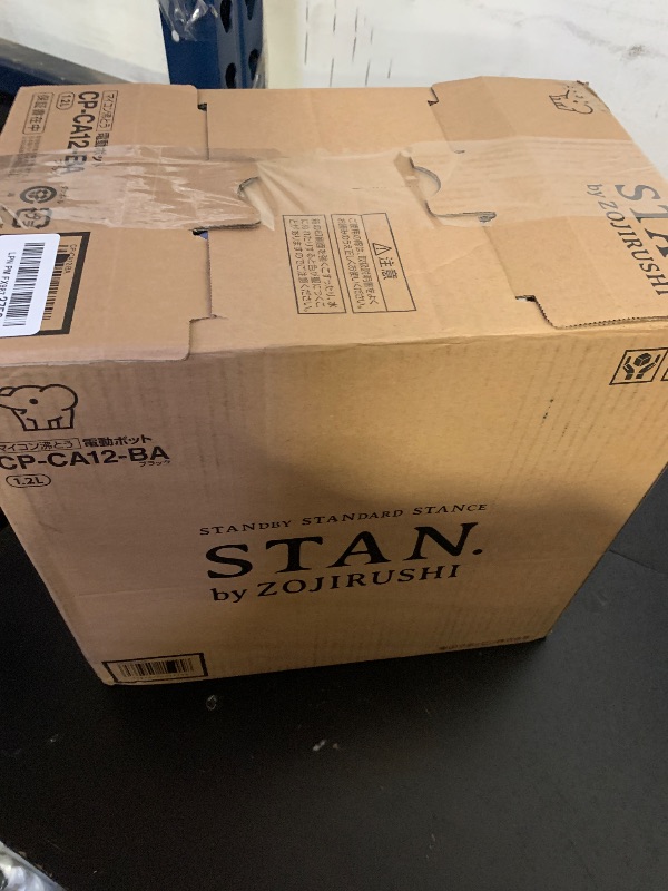 Photo 1 of ZOJIRUSHI Microcomputer Boiling Electric Pot"STAN." (BLACK) CP-CA12BA?Japan Domestic Genuine Products??Ships from Japan?