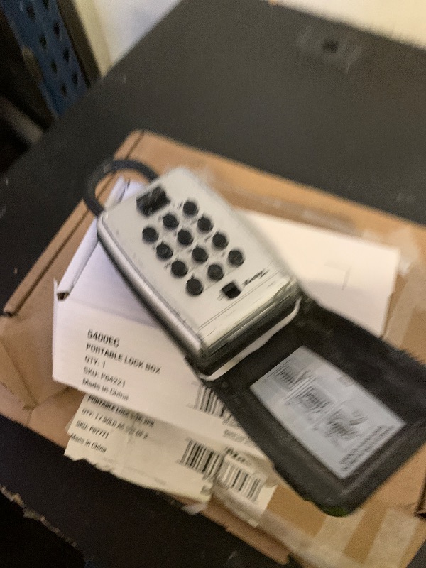 Photo 1 of Master Lock Key Lock Box with Code, Outdoor Lock Box for Realtors, Property Managers and Landlords, Ideal for Short-Term Rentals, Key Safe Holds 5 Keys, 2 Pack, 5400EC2