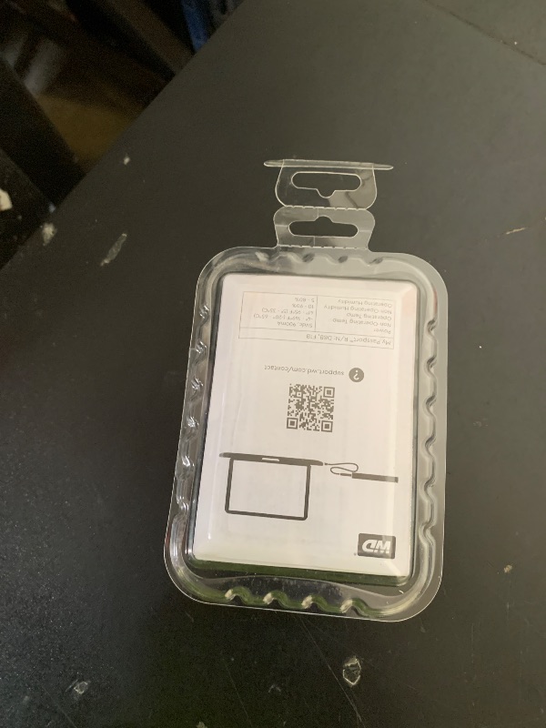 Photo 1 of WD 5TB My Passport, Portable External Hard Drive, Black, backup software with defense against ransomware, and password protection, USB 3.1/USB 3.0 compatible - WDBPKJ0050BBK-WESN