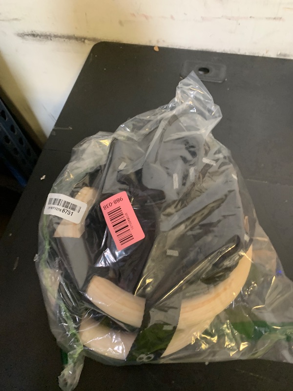 Photo 1 of PACEARTH Gymnastics Rings Wooden Olympic Rings 1500/1000lbs with Adjustable Cam Buckle 14.76ft/9ft Long Straps with Scale Non-Slip Gym Rings for Home Gym Full Body Workout