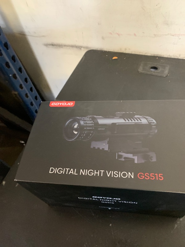 Photo 1 of GOYOJO Digital Night Vision Scope, HD Day & Night 5-20X Hunting Night Vision Optics, 2560x1920 Resolution NV Scopes for Hunting Surveillance Wildlife Observation