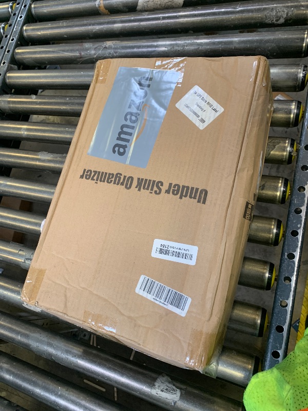 Photo 1 of Kitstorack Under Sink Organizer, 2 Tier Under the Sink Storage, Slide out Pull out Cabinet Organizer Shelf, Metal Sliding Drawer for Kitchen Bathroom Pantry Closet Organization Rack, Black, 2 Pack