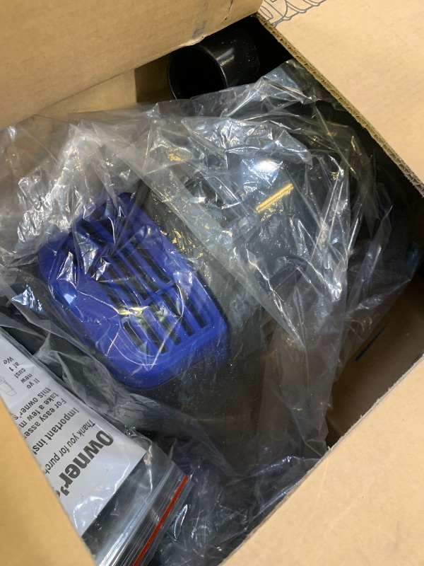 Photo 1 of ITEM IS MISSING PARTS. UNSURE WHAT PARTS ARE MISSING.---------------------------------Eureka Lightweight Powerful Upright Vacuum Cleaner for Carpet and Hard Floor, PowerSpeed, New Model,Blue,black/New Model