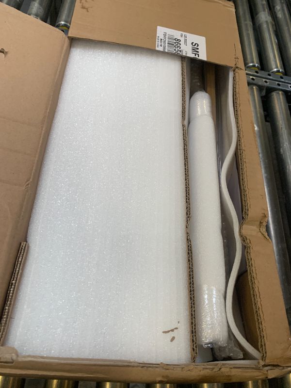 Photo 1 of 48" Wooden Ceiling Fans with Lighted Remote Control, Indoor Outdoor Wooden Ceiling Fan, Outdoor Modern Ceiling Fan with 3 Fan Blades for Patio, Living Room, Farmhouse, etc (White + Wood Color)…