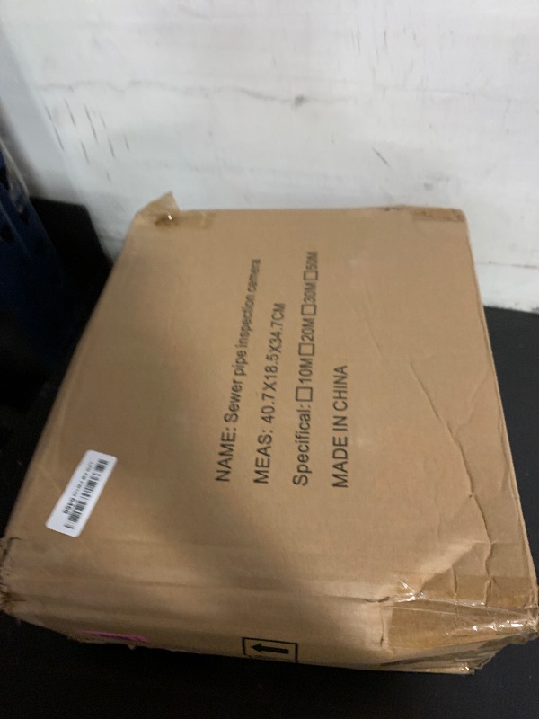 Photo 1 of 7" Sewer Camera w/DVR Function,HD 1080P Screen Plumbing Drain Pipe Inspection Cam, Industrial Borescope Camera w/light,4x Zoom,IP68 Waterproof, 32GB Card, for Sewer Line, Home,Duct Drain Pipe Plumbing