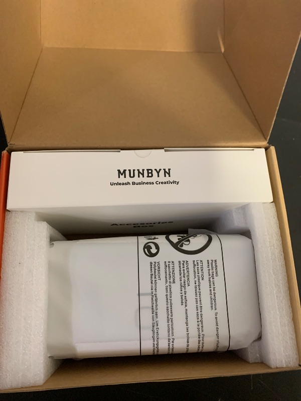 Photo 1 of MUNBYN Bluetooth Thermal Label Printer RW403B, Wireless 4x6 Shipping Label Printer for Small Business, Compatible with Android, iPhone, Windows, Mac, Chromebook, Print Width 1.57"-4.25" (Grey)