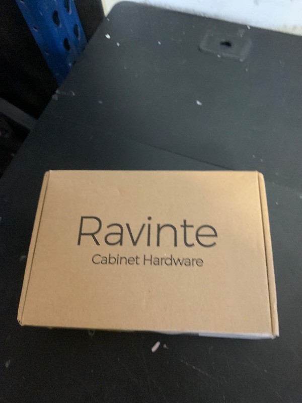 Photo 1 of Ravinte 20 Pack Brass 5 Inch Hole Center Champagne Gold Handles Square Cabinet Hardware Stainless Steel Pulls for Kitchen Cupboard Drawers 7-3/8 Inch Overall Length