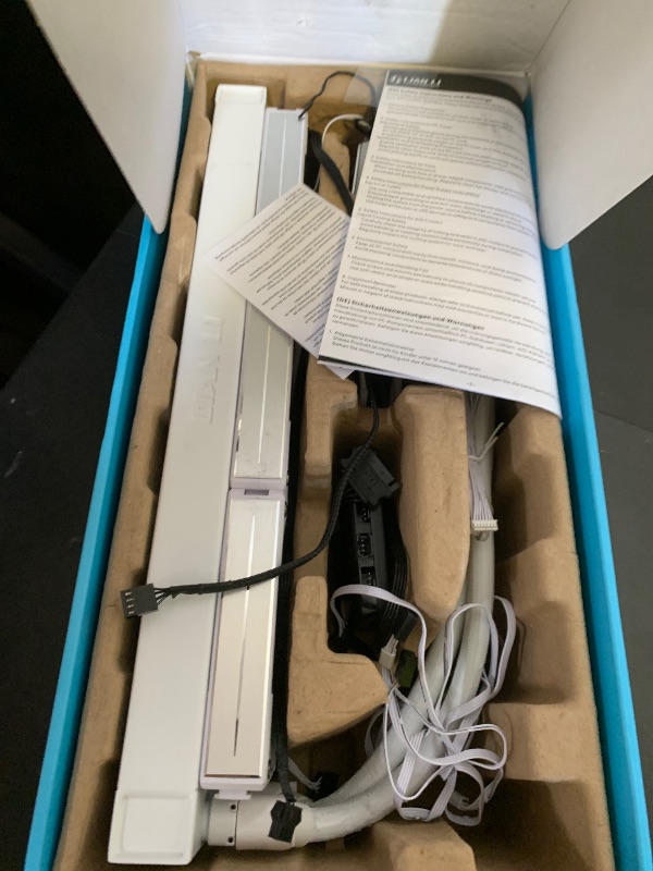 Photo 1 of Lian Li GA II LCD 360MM AIO - Asetek 8th Gen - 2.88” IPS LCD Screen Liquid Cooler - Screen Recording for Videos and Photos - Pre-Installed UNI Fan SL-INF Fans (GA2ALCD36INW)