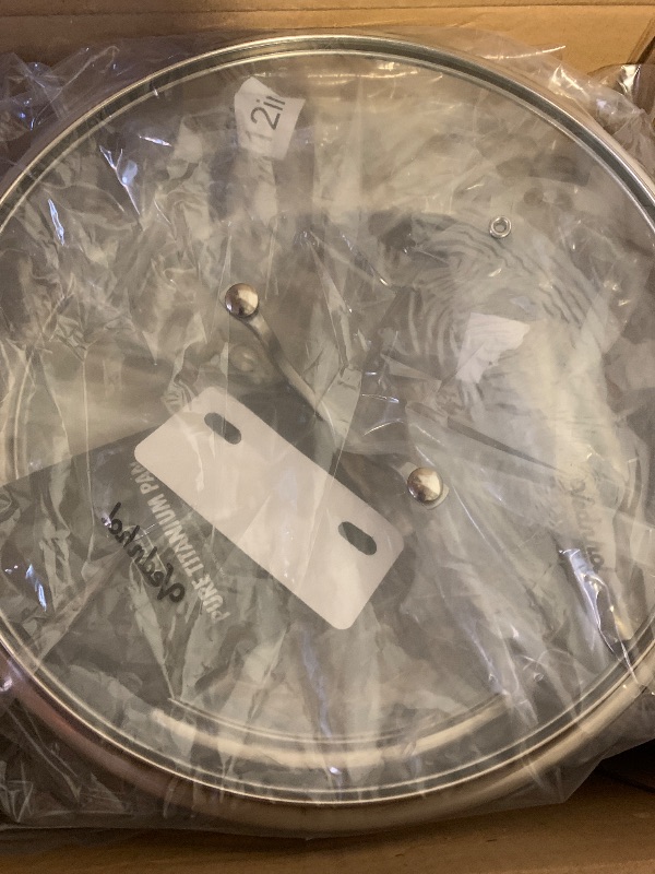 Photo 1 of VEDNHOL Titanium Pans set, 8+10+12Inch Pure Titanium Hammered Pro with Two Lids, Non-Toxic Skillet for Cooking, PFAS/PFOA/PTFE Free Cookware, Dishwasher&Oven Safe, Kitchen Induction Compatible