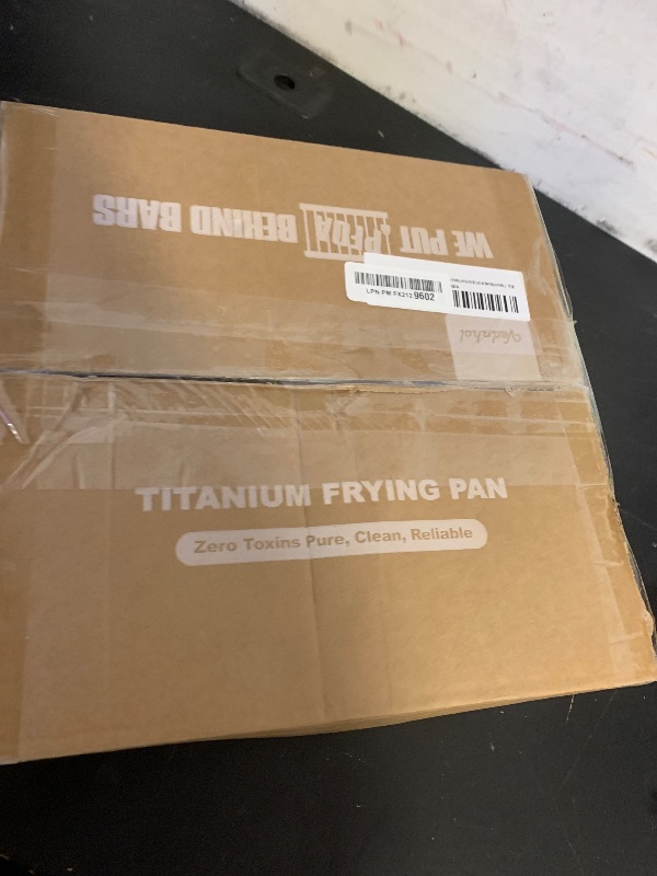 Photo 1 of VEDNHOL Titanium Pans set, 8+10+12Inch Pure Titanium Hammered Pro with Two Lids, Non-Toxic Skillet for Cooking, PFAS/PFOA/PTFE Free Cookware, Dishwasher&Oven Safe, Kitchen Induction Compatible