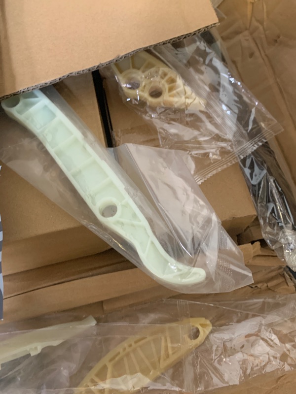 Photo 1 of 1.8T 2.0T EA888 Engine Timing Chain Set With Upper Front Timing Cover, Compatible with 2009-2017 Audi Q5 A4 S4 TT A3 A6 2006-2017 Volkswagen Jetta Golf Passat, Replace# 06H103269H 06H109210AG