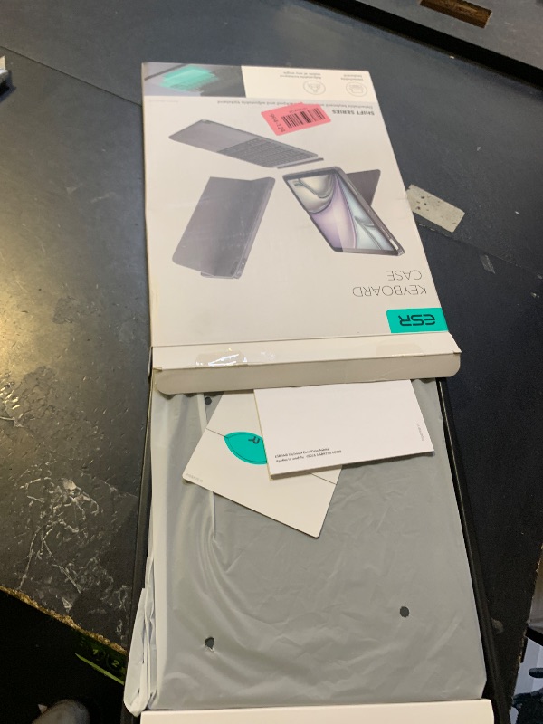 Photo 1 of ESR for iPad Pro 11" (M5/M4, 2025/2024) Case with Keyboard, Magnetic Detachable Keyboard, Portrait/Landscape Modes, Large Click-Anywhere Trackpad, Backlit Keys, Shift Series, Dark Gray