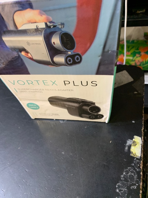 Photo 1 of Lectron NACS to CCS Electric Vehicle Adapter with Interlock - (500A/1,000V) - Compatible with Tesla Superchargers - CCS1 EV Fast Charging with Vortex Plus [Check Automaker for Compatibility] - UL 2252