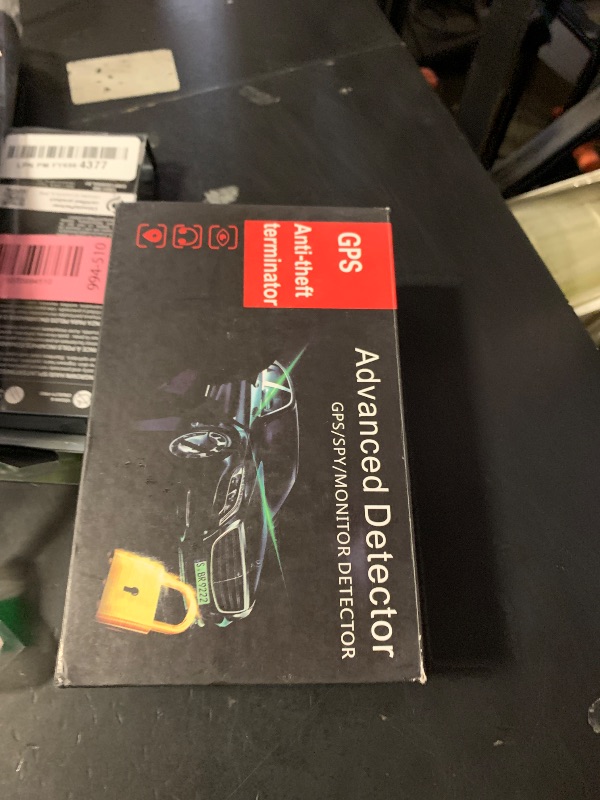 Photo 1 of 6-in-1 Anti Spy Hidden Camera Detector,Bug Detector Device,Radio Frequency RF Detector,GPS Tracker Finder & Listening Device Detector,Portable Signal Scanner for Travel Hotel Home Office Car (Black)