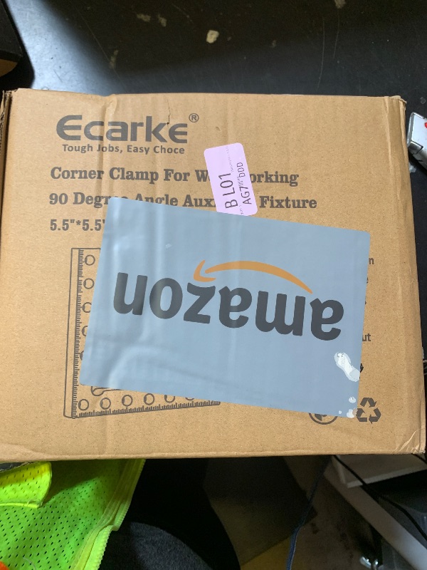 Photo 1 of Professional 90 Degree Corner Clamp Set, CNC Aluminum Right Angle Clamp 140mm/5.5", Precision Wood Working Clamps with Dual Scale, L-Shaped Screws, Ideal for DIY, Cabinet, Box & Frame Assembly