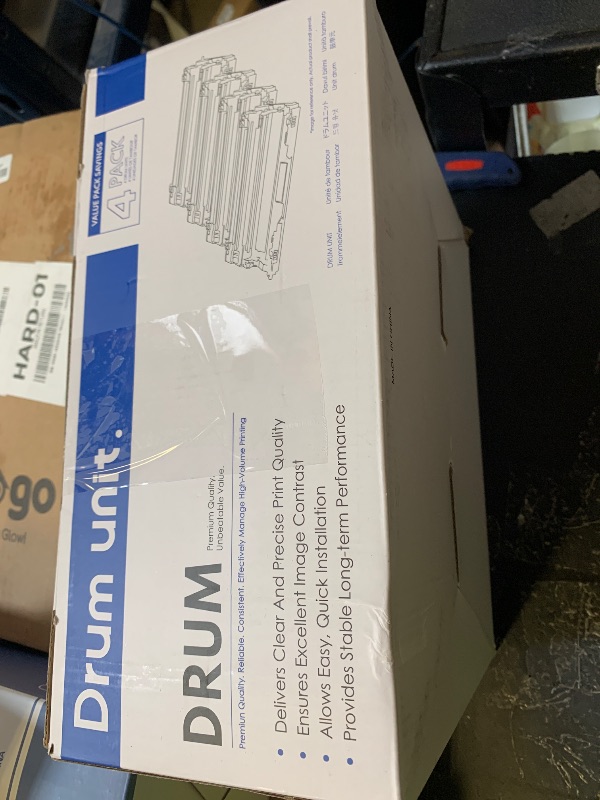 Photo 1 of DR229CL Drum Unit (NOT Toner) 4 Pack Super High Yield Replacement for Brother DR229 DR 229CL DR-229CL Drum Unit for MFC-L3780CDW MFC-L3720CDW MFC-L3765CDW HL-L3220CDW HL-L3280CDW HL-L3295CDW Printer