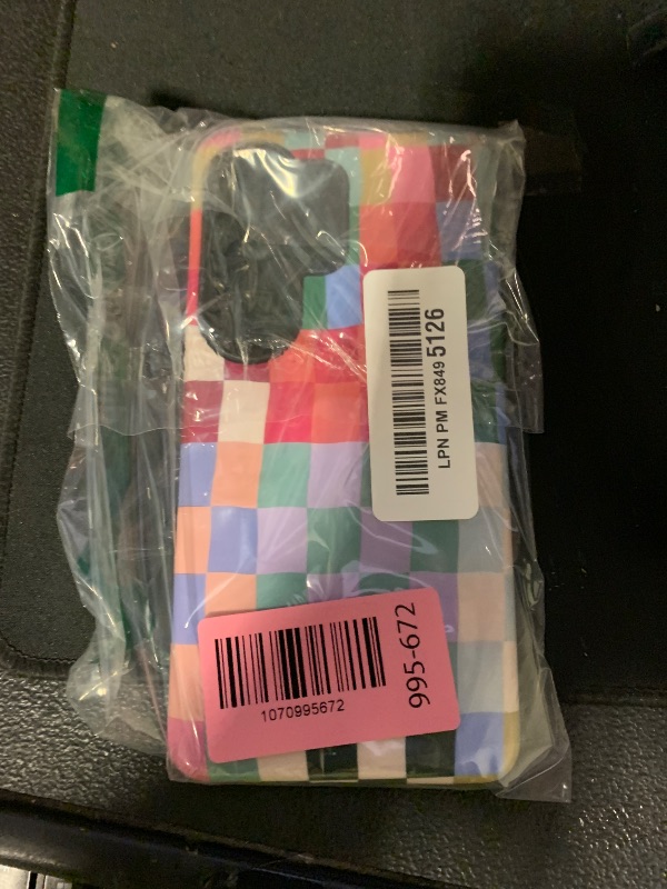 Photo 1 of Aitipy Compatible with MagSafe Checkered Phone Case for Samsung Galaxy S26 Ultra, Cute Aesthetic Checkerboard Magnetic Soft TPU and Hard PC Protective Phone Cover for Women Girls - Colorful