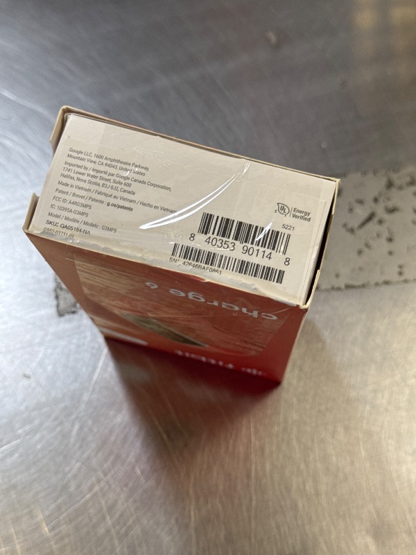 Photo 1 of Fitbit Charge 6 Fitness Tracker with Google apps, Heart Rate on Exercise Equipment, 6-Months Premium Membership Included, GPS, Health Tools and More, Gold/Coral, One Size (S & L Bands Included)