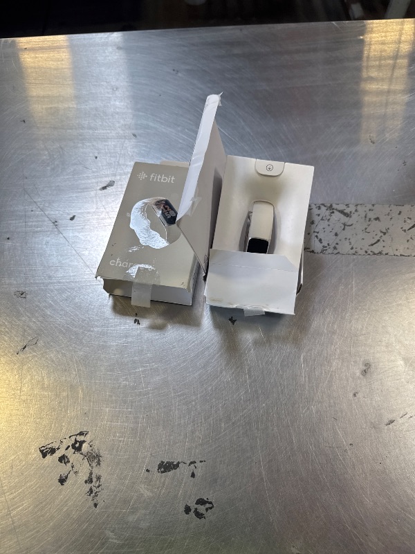 Photo 1 of Fitbit Charge 6 Fitness Tracker with Google apps, Heart Rate on Exercise Equipment, 6-Months Premium Membership Included, GPS, Health Tools and More, Porcelain/Silver, One Size (S & L Bands Included)