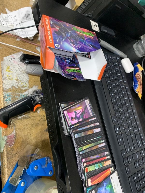 Photo 1 of TOKEN CREATURES -------------------------Magic: The Gathering | Teenage Mutant Ninja Turtles - Collector Booster Box | 12 Packs | Collectible Trading Card Game